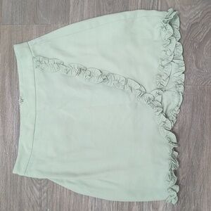 Altar'd State Sage Green Skirt